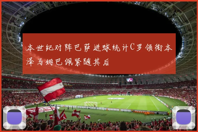 本世纪对阵巴萨进球统计C罗领衔本泽马姆巴佩紧随其后